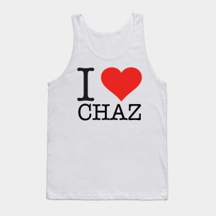 I Heart CHAZ design Tank Top